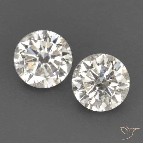 0.21ctw Naturel I Diamant, Tour, VVS-VS