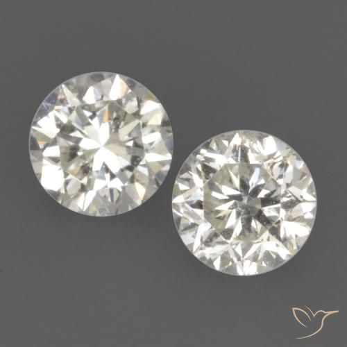 0.21ctw Naturel I Diamant, Tour, VVS-VS