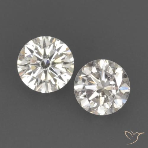 0.16ctw Naturel I Diamant, Tour, VVS-VS