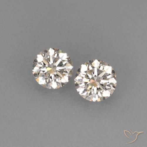 0.15ctw Naturel K Diamant, Tour, VVS-VS