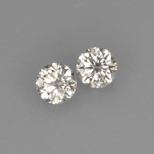 Achetez naturel 0.13ct Blanc chaud Diamant gems, Coupe roude, En provenance Inde chez GemSelect. En stock, livraison internationale!