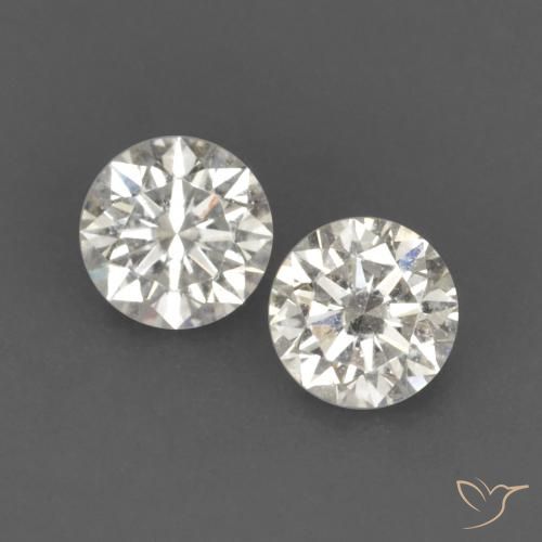 0.14ctw Naturel I Diamant, Tour, VVS-VS