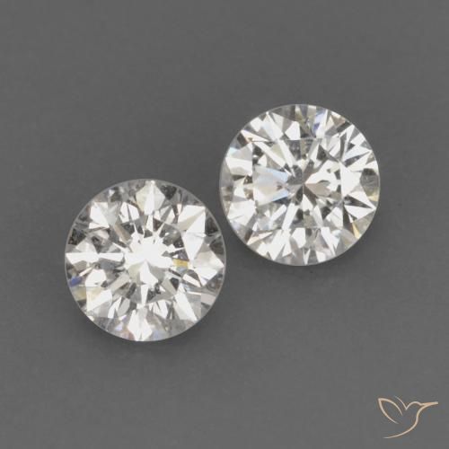 0.14ctw Naturel I Diamant, Tour, VVS-VS