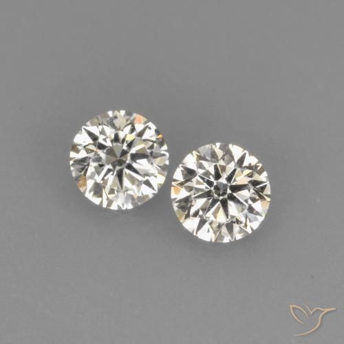 0.18ctw Naturel J Diamant, Tour, VVS-VS