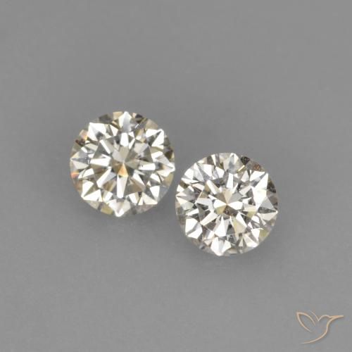 0.20ctw Naturel J Diamant, Tour, VVS-VS