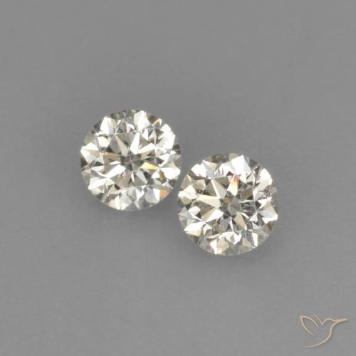 0.18ctw Naturel L Diamant, Tour, VVS-VS