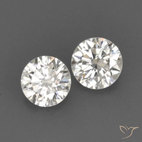 0.14ctw Naturel H Diamant, Tour, VVS-VS