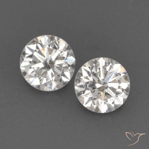 0.17ctw Naturel H Diamant, Tour, VVS-VS