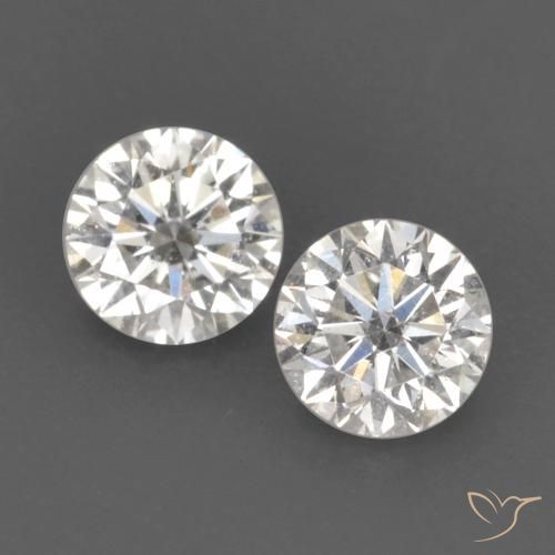 0.19ctw Naturel H Diamant, Tour, VVS-VS