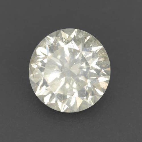Diamant blanc naturelle coupe roude, 0,16 ct, VS