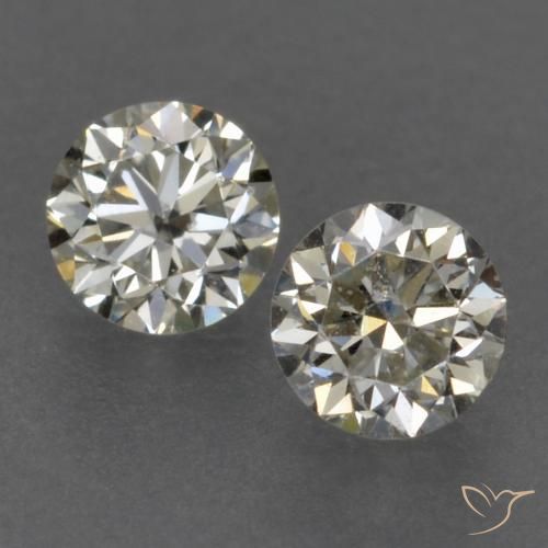 0.17ctw Naturel K Diamant, Tour, VVS-VS