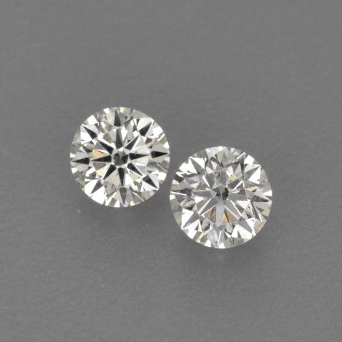 Achetez naturel 0.18ct Blanc chaud Diamant gems, Coupe roude, En provenance Brésil chez GemSelect. En stock, livraison internationale!