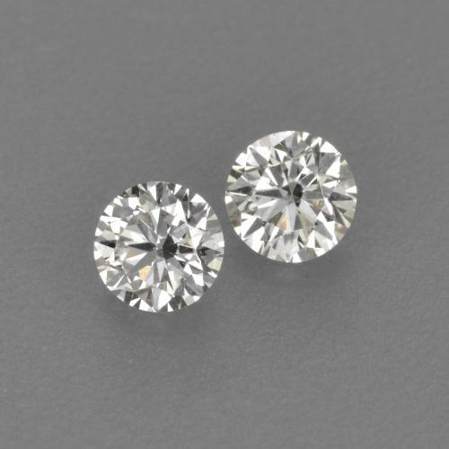Achetez naturel 0.18ct Blanc chaud Diamant gems, Coupe roude, En provenance Brésil chez GemSelect. En stock, livraison internationale!