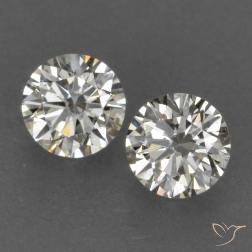 0.14ctw Naturel J Diamant, Tour, VVS-VS