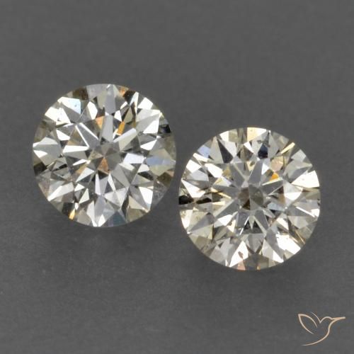 0.21ctw Naturel J Diamant, Tour, VVS-VS