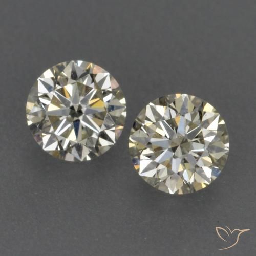 0.22ctw Naturel K Diamant, Tour, VVS-VS