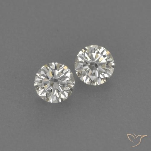 0.14ctw Naturel H Diamant, Tour, VVS-VS
