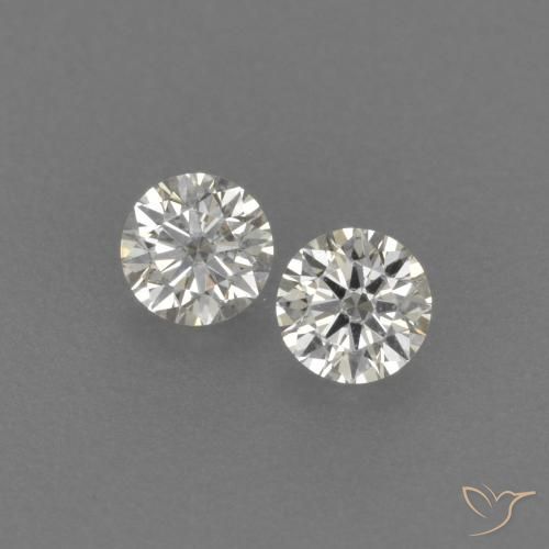 0.16ctw Naturel I Diamant, Tour, VVS-VS