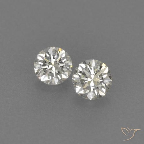 0.15ctw Naturel I Diamant, Tour, VVS-VS