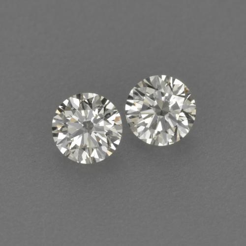 Achetez naturel 0.17ct Blanc chaud Diamant gems, Coupe roude, En provenance Brésil chez GemSelect. En stock, livraison internationale!
