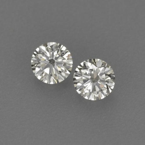 Achetez naturel 0.17ct Blanc chaud Diamant gems, Coupe roude, En provenance Brésil chez GemSelect. En stock, livraison internationale!