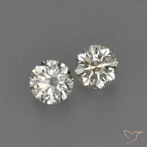 0.20ctw Naturel J Diamant, Tour, VVS-VS