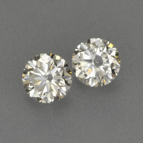 Achetez naturel 0.19ct Blanc chaud Diamant gems, Coupe roude, En provenance Brésil chez GemSelect. En stock, livraison internationale!