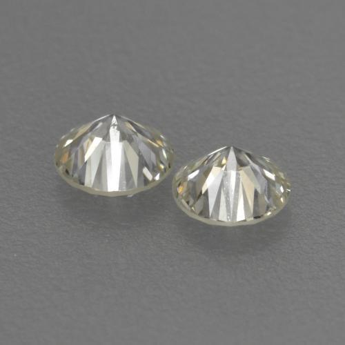 Achetez naturel 0.19ct Blanc chaud Diamant gems, Coupe roude, En provenance Brésil chez GemSelect. En stock, livraison internationale!
