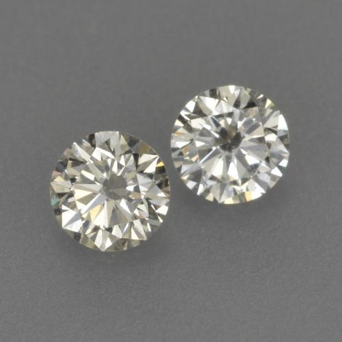 Achetez naturel 0.19ct Blanc chaud Diamant gems, Coupe roude, En provenance Brésil chez GemSelect. En stock, livraison internationale!