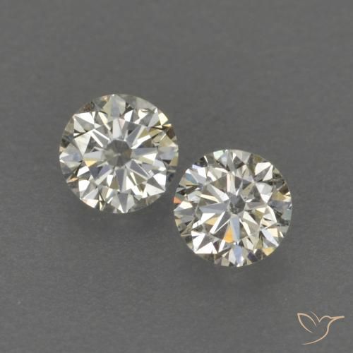 0.16ctw Naturel L Diamant, Tour, VVS-VS