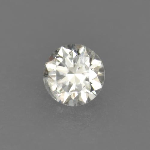 Diamant blanc naturelle coupe roude, 0,02 ct, VS