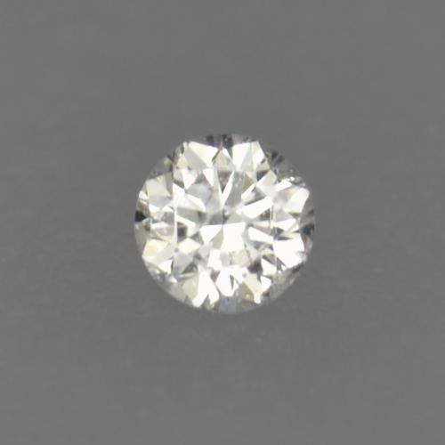 Diamant blanc naturelle coupe roude, 0,01 ct, VS