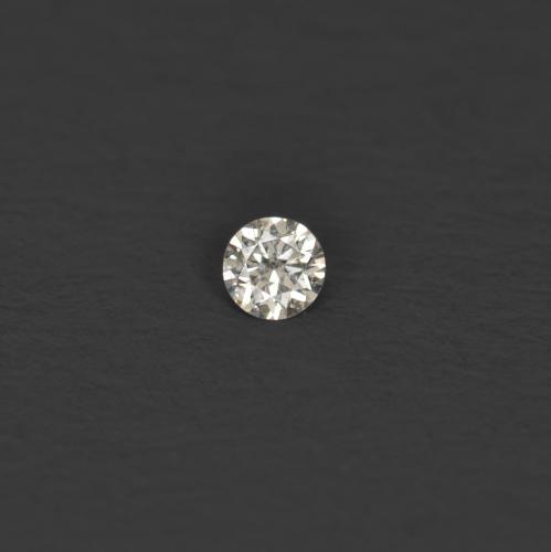 Diamant blanc naturelle coupe roude, 0,01 ct, VS-SI