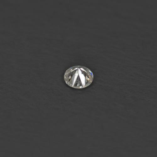 Diamant blanc naturelle coupe roude, 0,01 ct, VS-SI