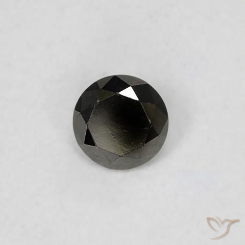 Diamant Noire naturelle Tour, 0.09 ct, Opaque