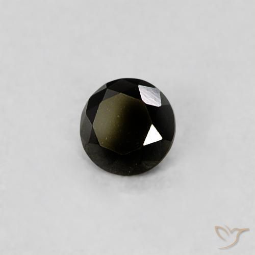 Diamant Noire naturelle Tour, 0.09 ct, Opaque