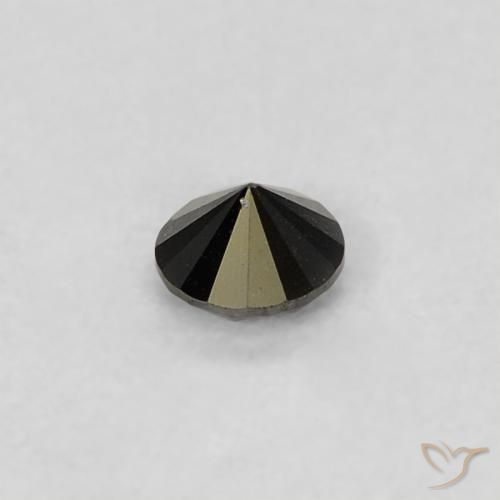 Diamant Noire naturelle Tour, 0.09 ct, Opaque