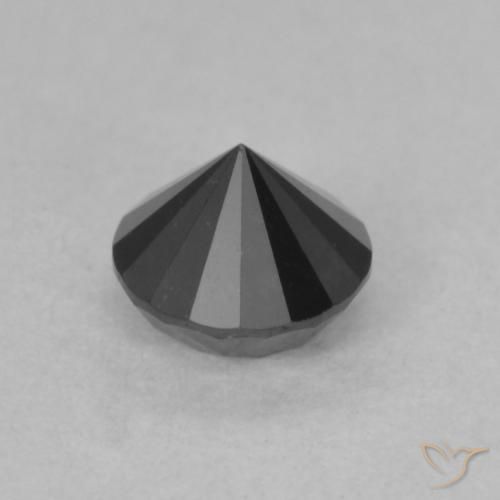 Diamant Noire naturelle Tour, 0.59 ct, Opaque