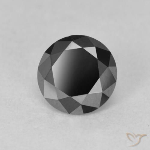 Diamant Noire naturelle Tour, 0.80 ct, Opaque