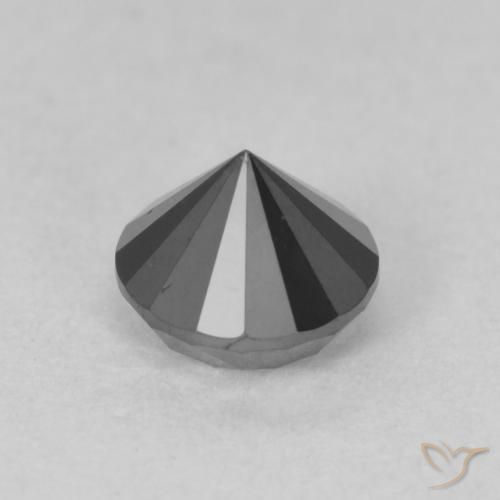 Diamant Noire naturelle Tour, 0.80 ct, Opaque