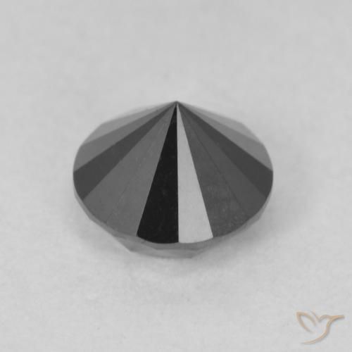 Diamant Noire naturelle Tour, 0.88 ct, Opaque
