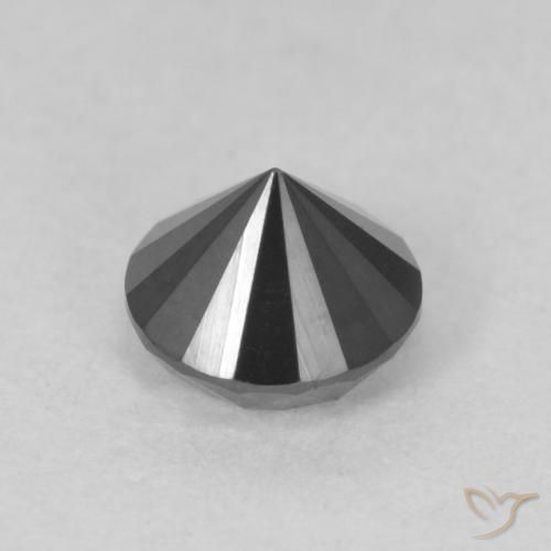 Diamant Noire naturelle Tour, 0.80 ct, Opaque