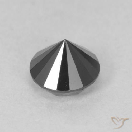 Diamant Noire naturelle Tour, 0.78 ct, Opaque