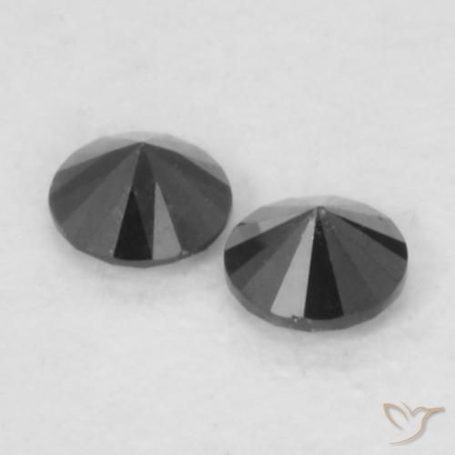 Shop natural 0.09ct Noire Diamant gems, Tour, from Inde at GemSelect. In stock, global shipping!