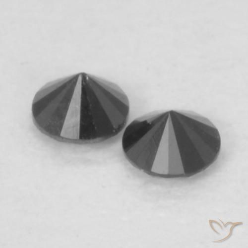 Shop natural 0.09ct Noire Diamant gems, Tour, from Inde at GemSelect. In stock, global shipping!