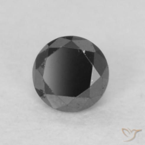 Diamant Noire naturelle Tour, 0.05 ct, Opaque