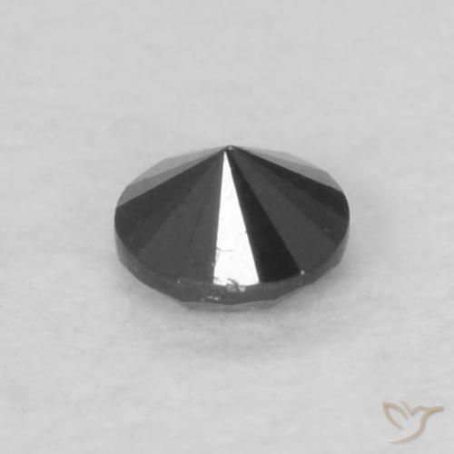 Diamant Noire naturelle Tour, 0.06 ct, Opaque