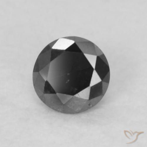 Diamant Noire naturelle Tour, 0.05 ct, Opaque