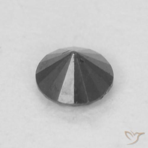 Diamant Noire naturelle Tour, 0.05 ct, Opaque