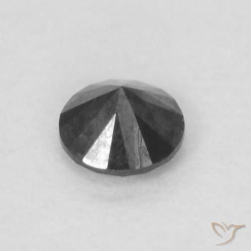Diamant Noire naturelle Tour, 0.05 ct, Opaque